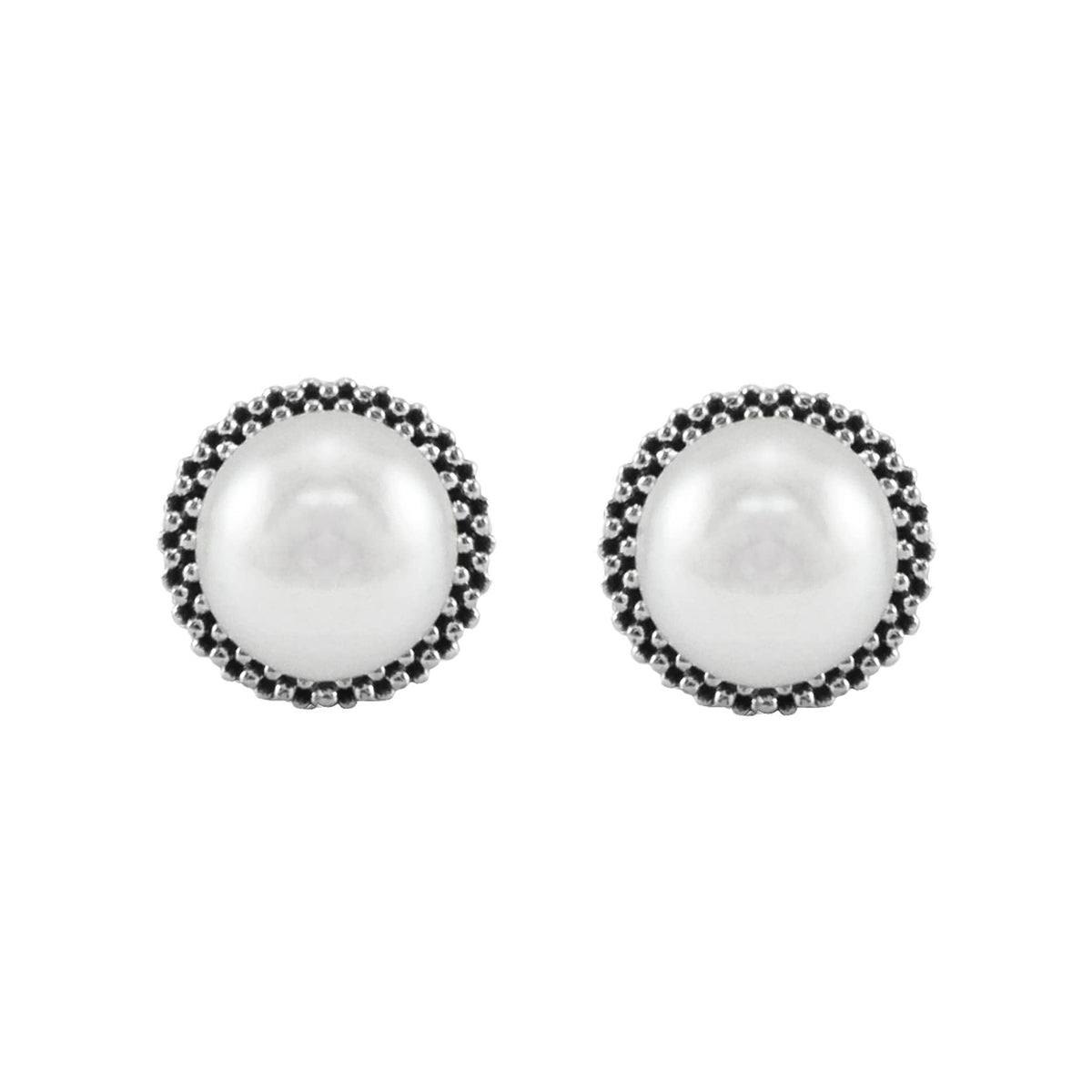 Lagos | Signature Caviar Pearl Front-Back Earrings