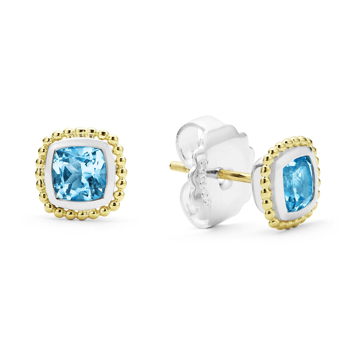 Lagos blue hot sale topaz earrings