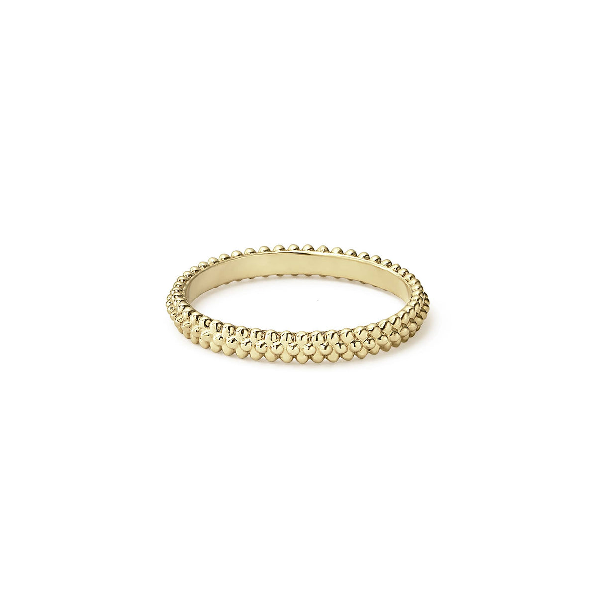 CHIEKO＋ caviar ring † gold-