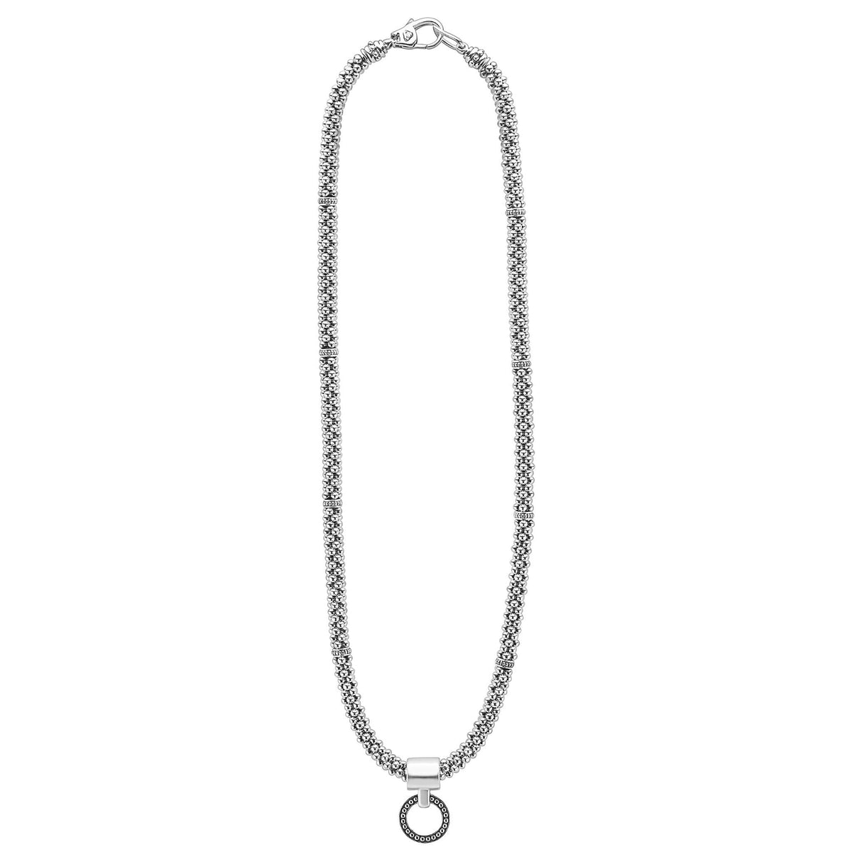 Beaded Circle Pendant Necklace | Enso | LAGOS Jewelry