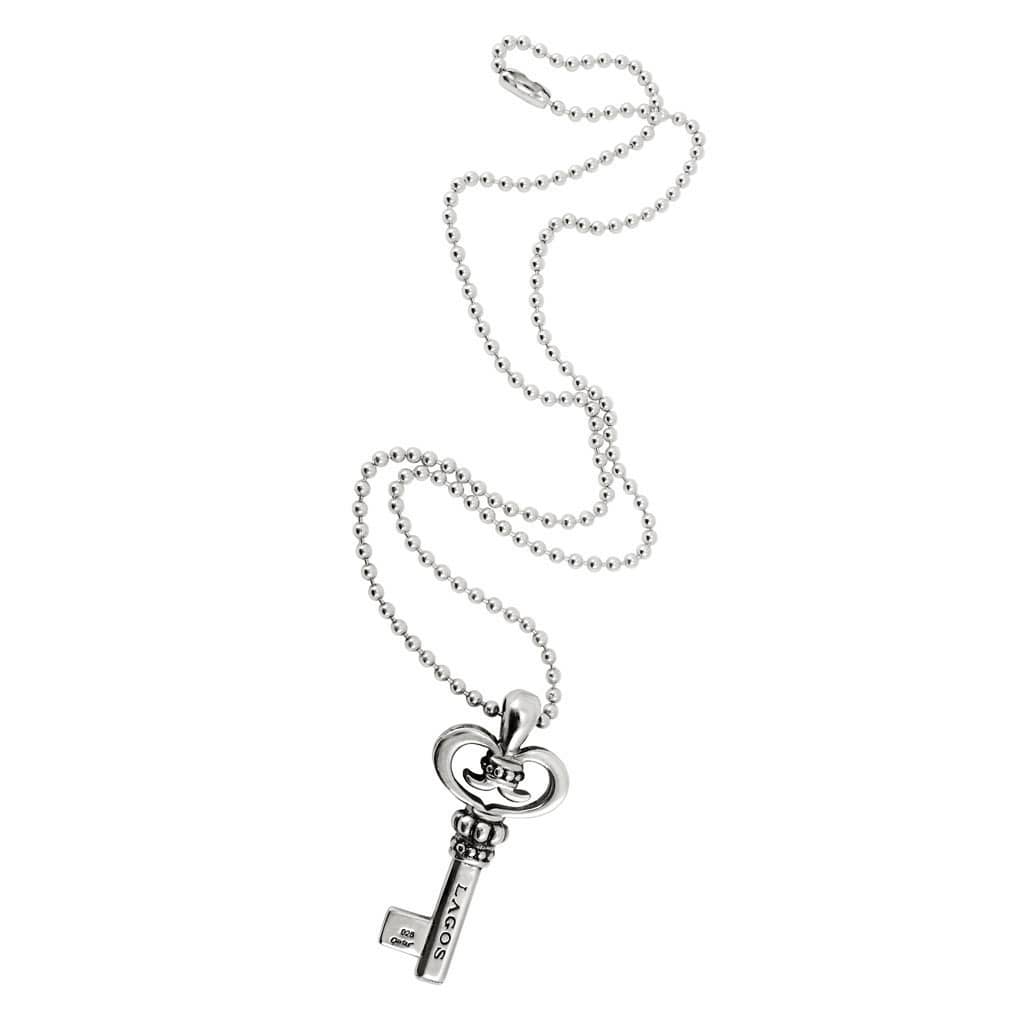 Lagos shops Signature Caviar Key Pendant Sterling Silver 925