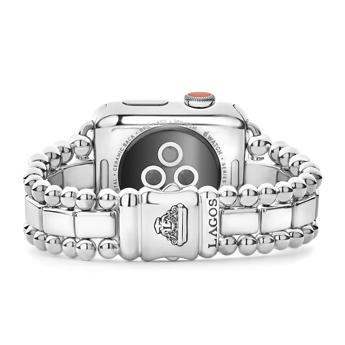 Silver bracelet apple watch band sale