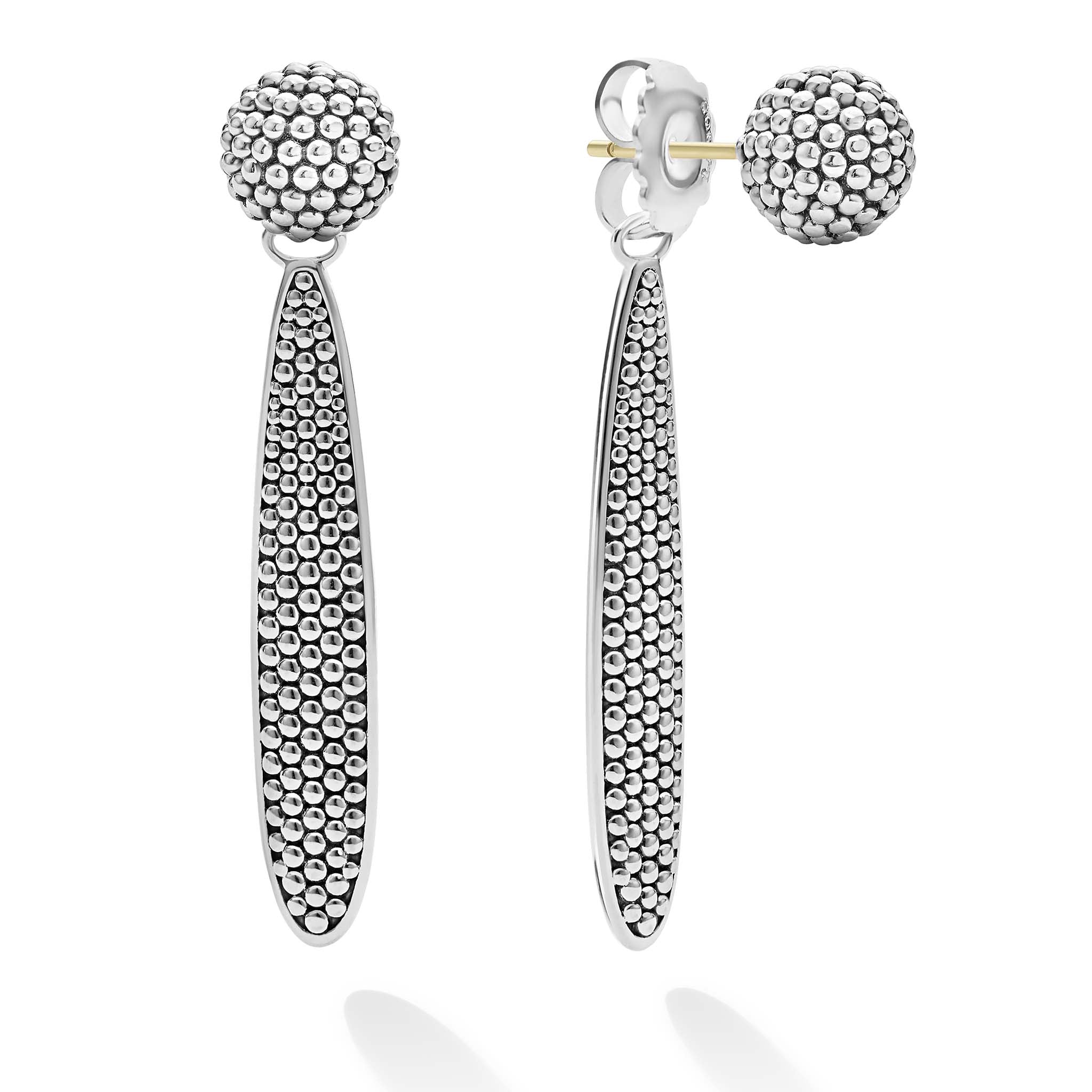 Lagos | Signature Caviar Large Caviar Drop Earring Backs