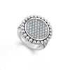 Caviar Spark Large Caviar Circle Diamond Ring