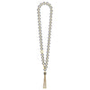 Studio 18K Gold Black Ceramic Tassel Link Necklace