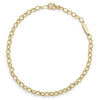 Signature Caviar 18K Gold Petite Link Bracelet