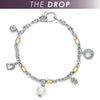 Signature Caviar The Drop Two-Tone Pearl and Prasiolite Charm Bracelet