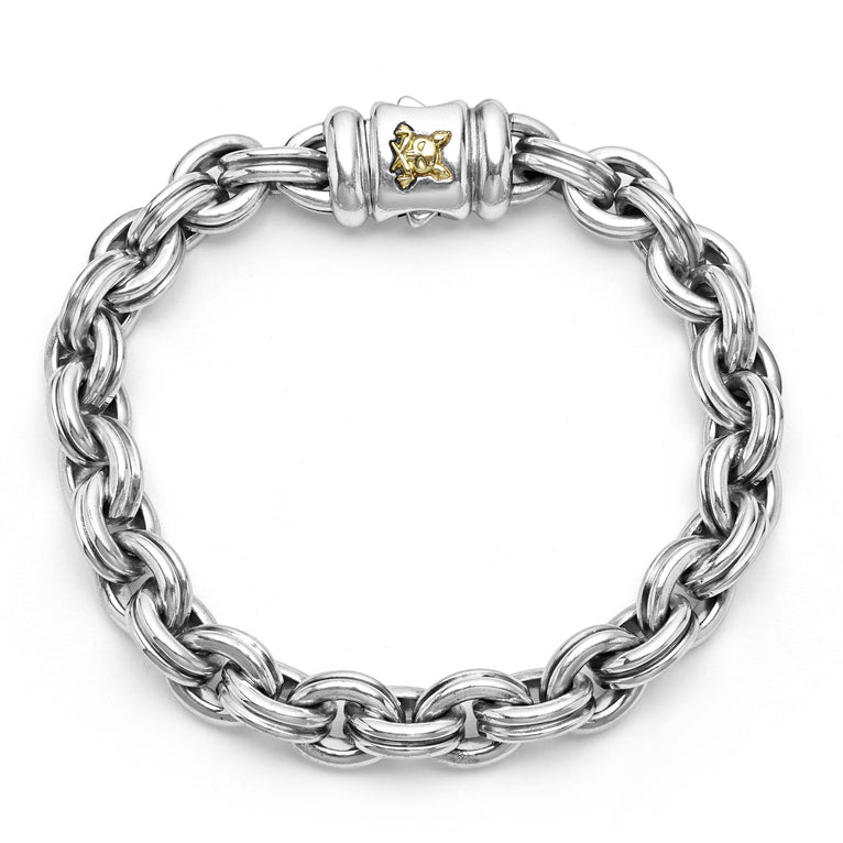 Double link outlet bracelet