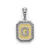 Signature Caviar Octagon Diamond G Initial Charm