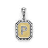 Signature Caviar Octagon Diamond P Initial Charm