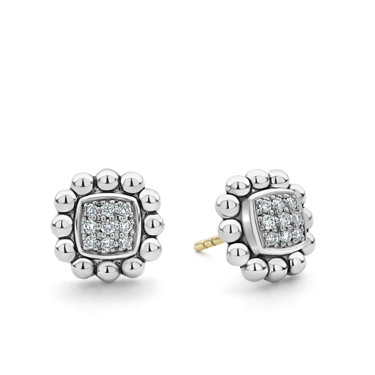 Diamond Stud Earrings | Caviar Spark | LAGOS Jewelry