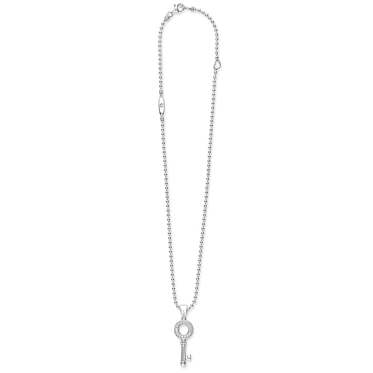 Lagos hot Caviar Sterling Silver Key Pendant