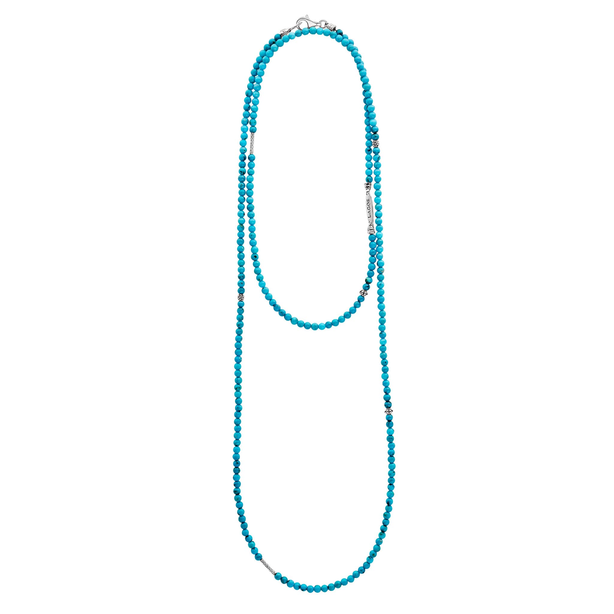 Lagos 2025 turquoise necklace