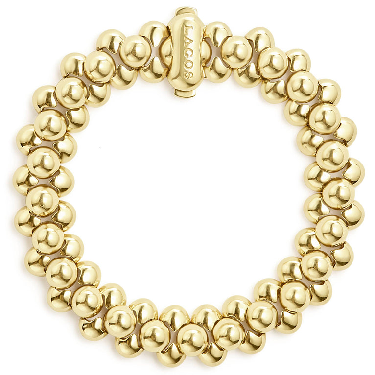 Lagos | Caviar Gold 18K Gold Bead Bracelet | 4mm