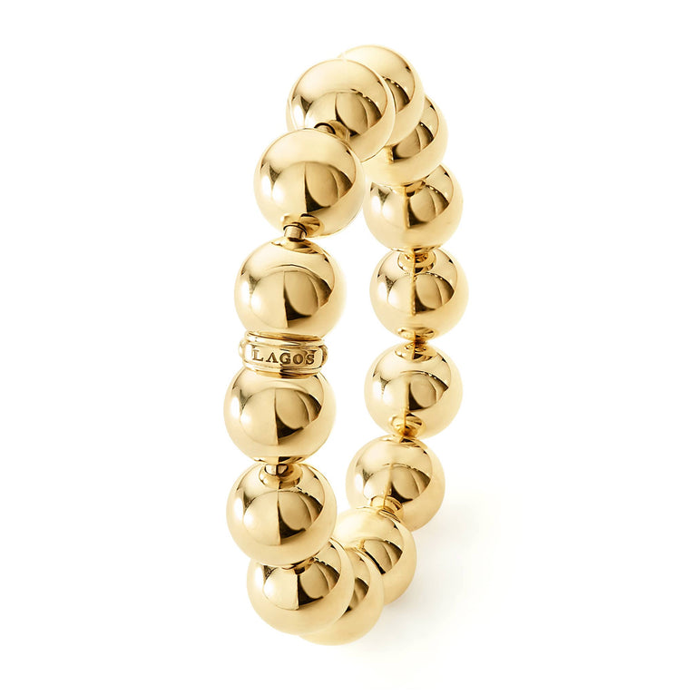 Lagos | Caviar Gold 18K Gold Bead Bracelet | 4mm