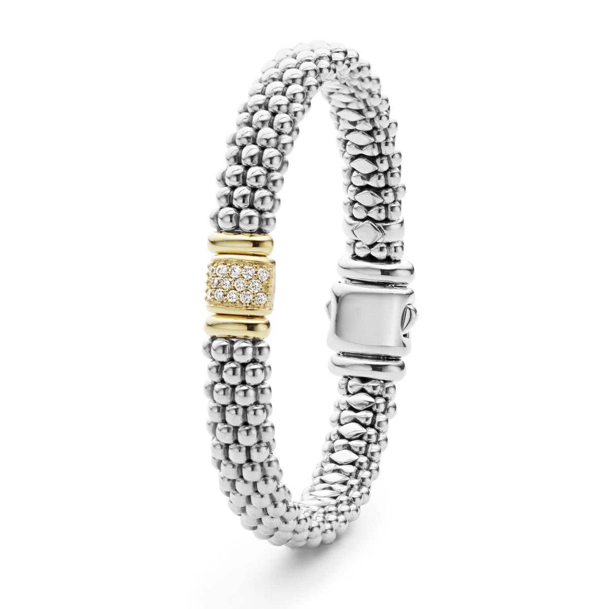 Caviar Lux Diamond Caviar Bracelet | 9mm – LAGOS