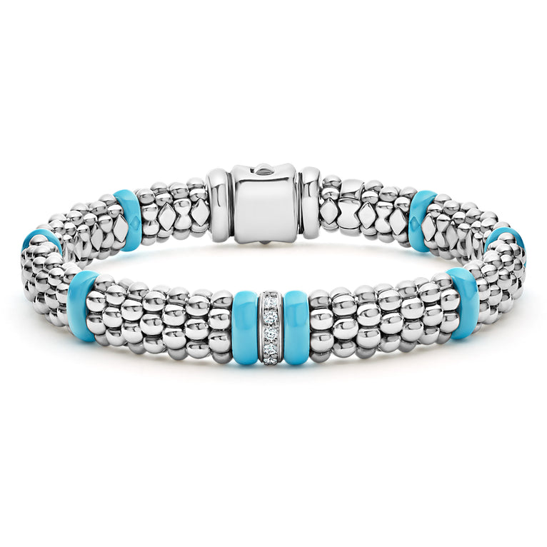Lagos Enso Diamond Circle Caviar Bracelet – Smyth Jewelers