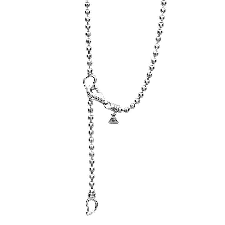 LAGOS Beloved Lock Pendant Necklace w/ Ball Chain