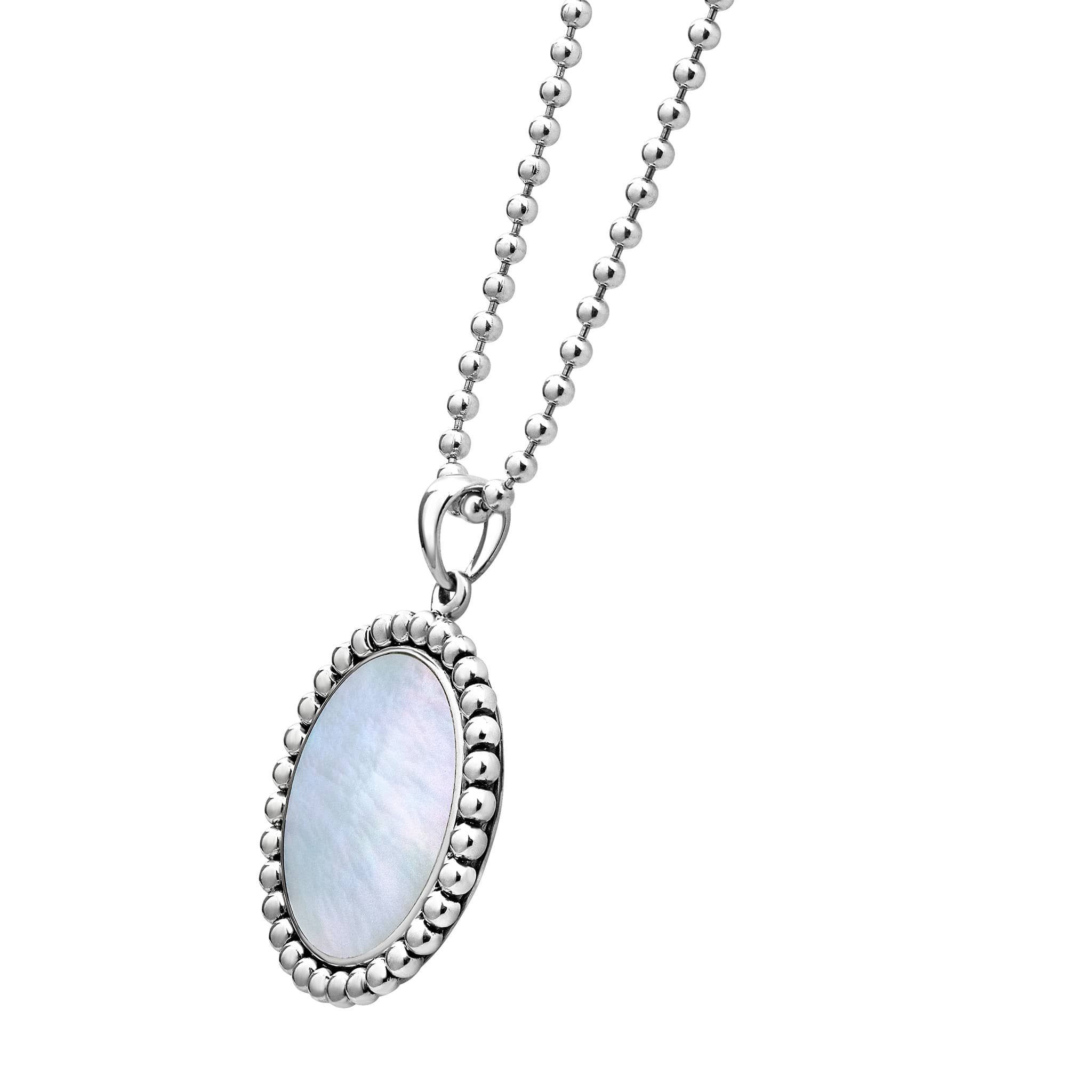 Mother Of Pearl Junk Can Opener Necklace – Bluemaya