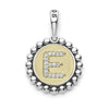 Signature Caviar Diamond E Initial Charm