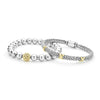 Signature Caviar Two-Tone Caviar Bracelet Gift Set